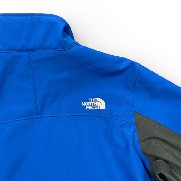 The North Face Blue Fleece Lined Soft Shell Jacket Men's XL - Picture 7 of 12